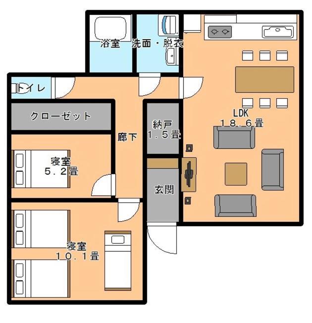 ガナダン中央駅 3F 無料駐車場 Villa Kagoshima Exterior photo